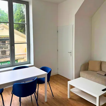 公寓 Appt Lumineux - Gare & Centre-ville 2 Min A Pied *